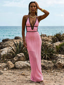 MIRA-CROCHET MAXI DRESS ♥