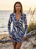 Coastal Ruffle Dress