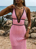 MIRA-CROCHET MAXI DRESS ♥