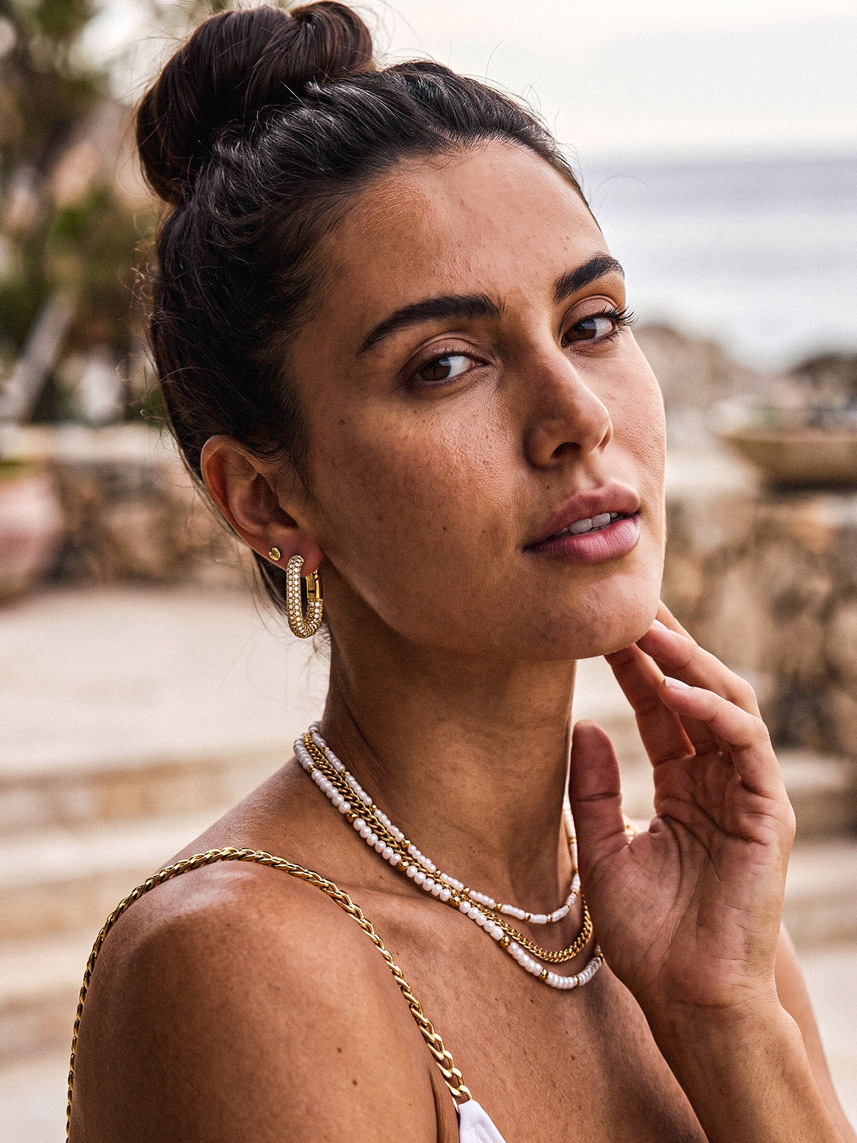 Luxe Oval Hoops