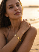 Elira-Disc Bracelet