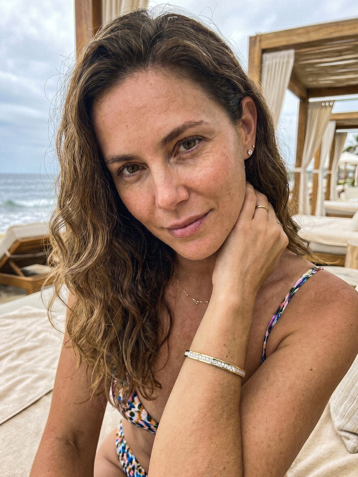 Lina-Crystal Cuff
