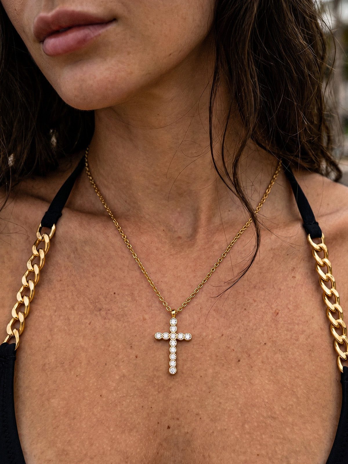 Lina-Cross Pendant