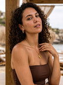 LENA-LOCKET HEART NECKLACE