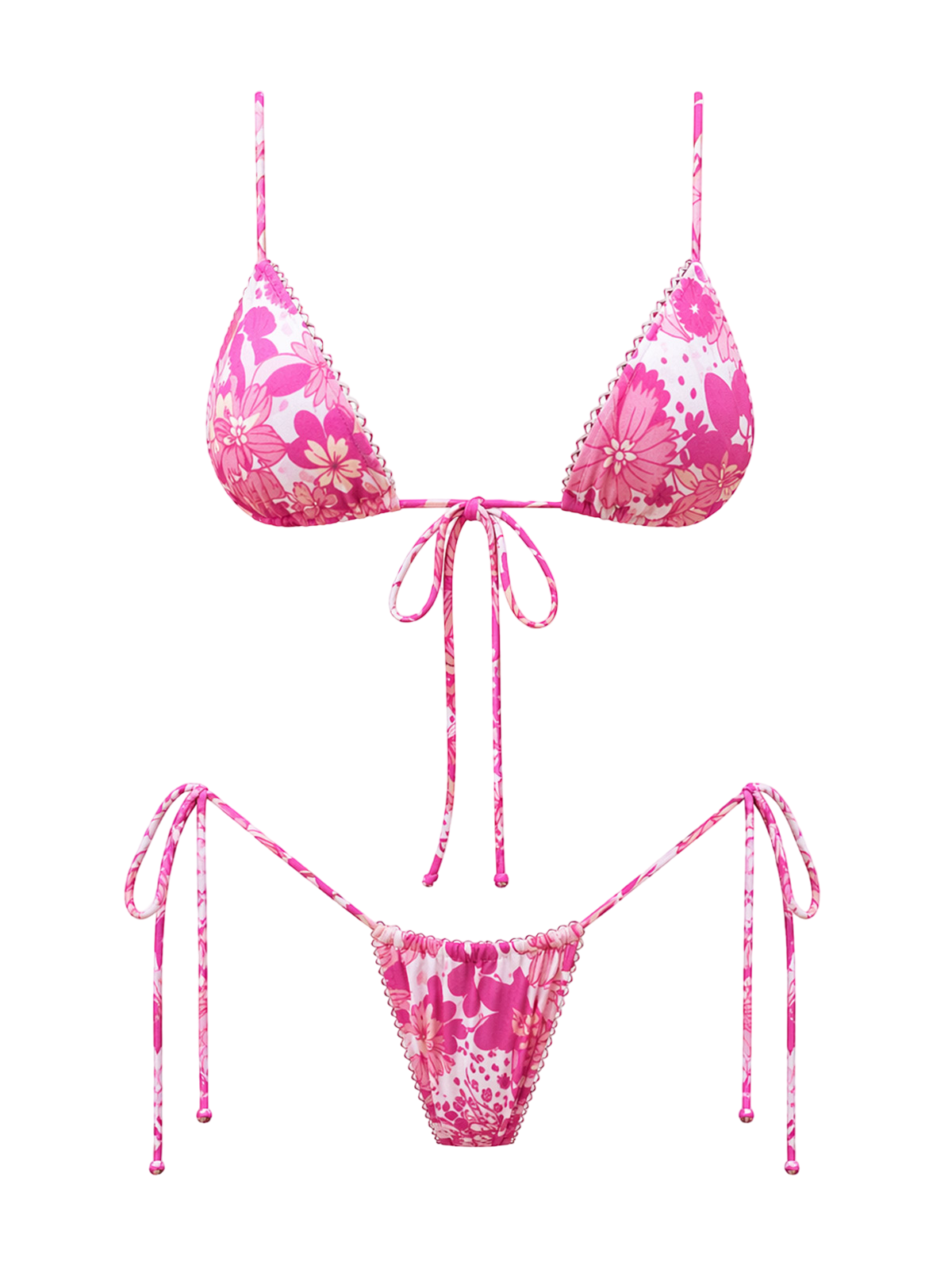 Lily–Floral Bow Bikini