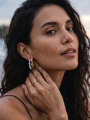 Aveline-Pearl Hoops