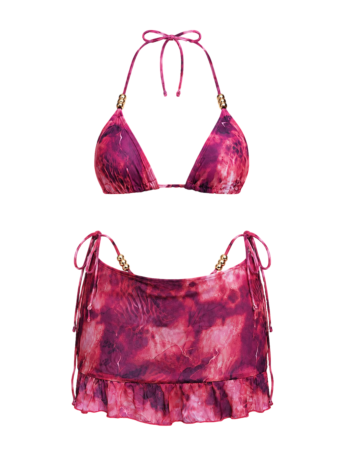 Zuri-3PC Bikini Set