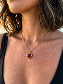 Aurelia-Heart Studs ♥