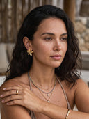 Lina-Flower Studs