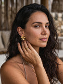 Lina-Flower Studs