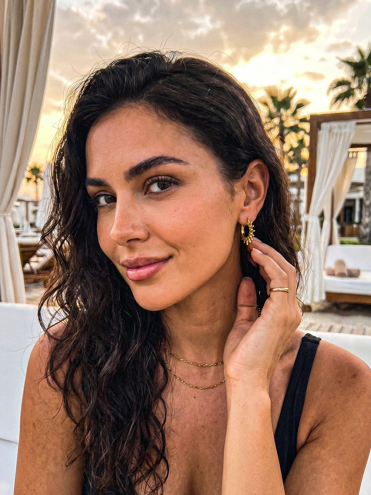 Solene-Sun Hoops