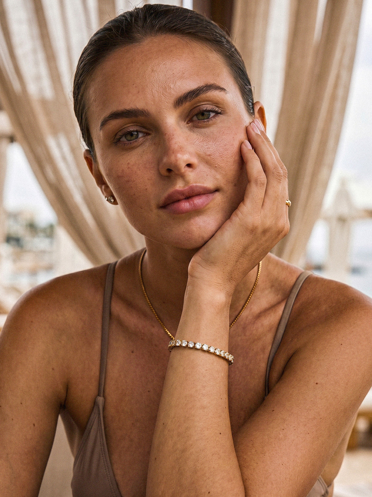 Lina-Zircon Bracelet