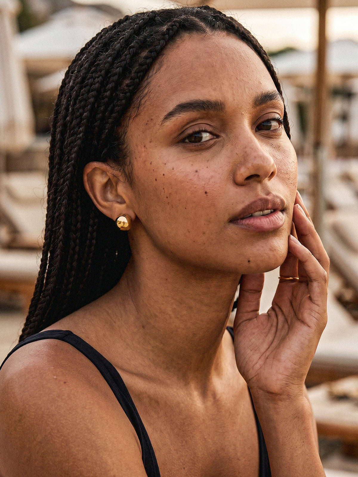 Calina-Orb Earrings