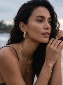 Aveline-Pearl Hoops