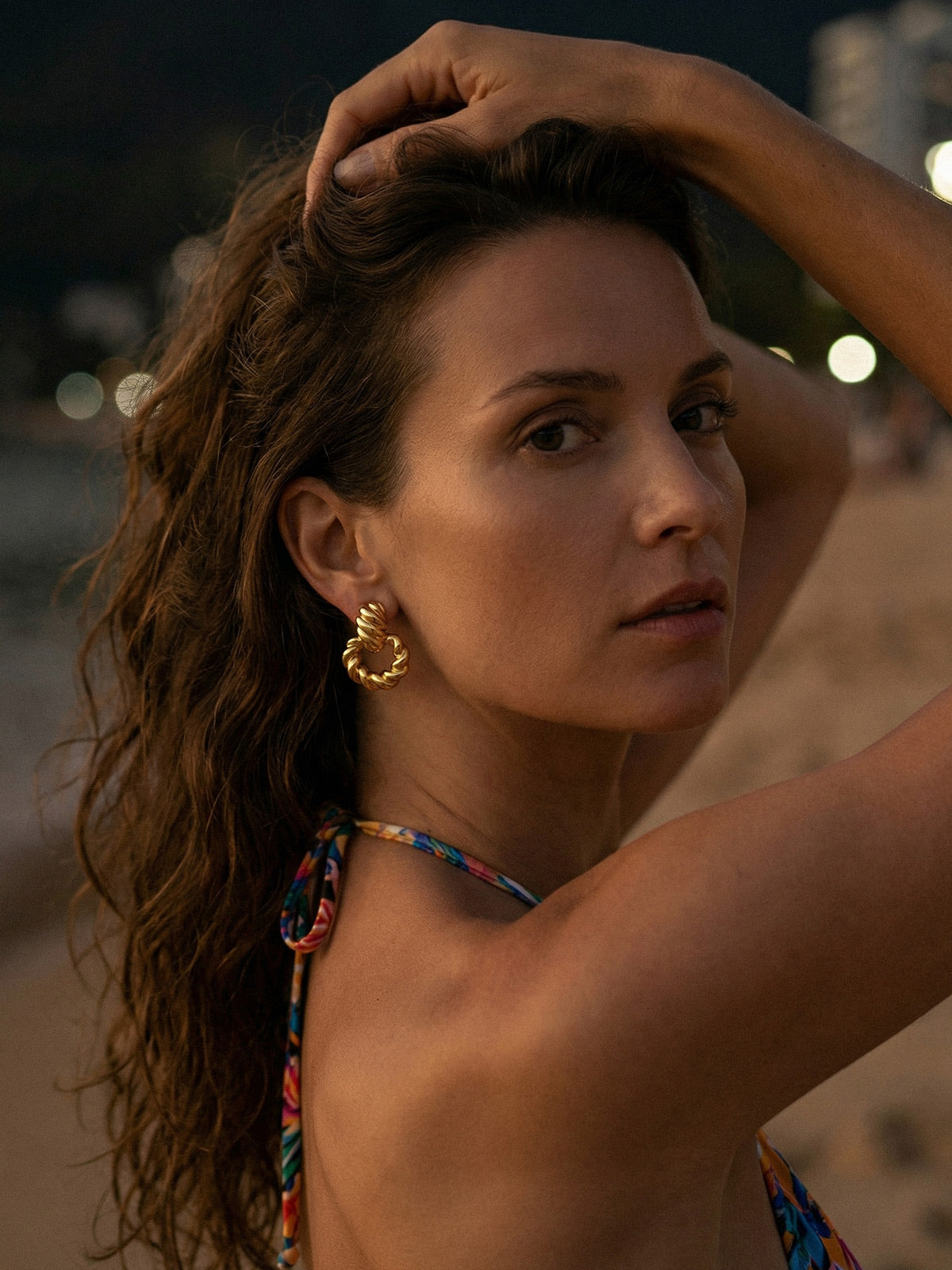 Elva–Twist Luxe Earrings