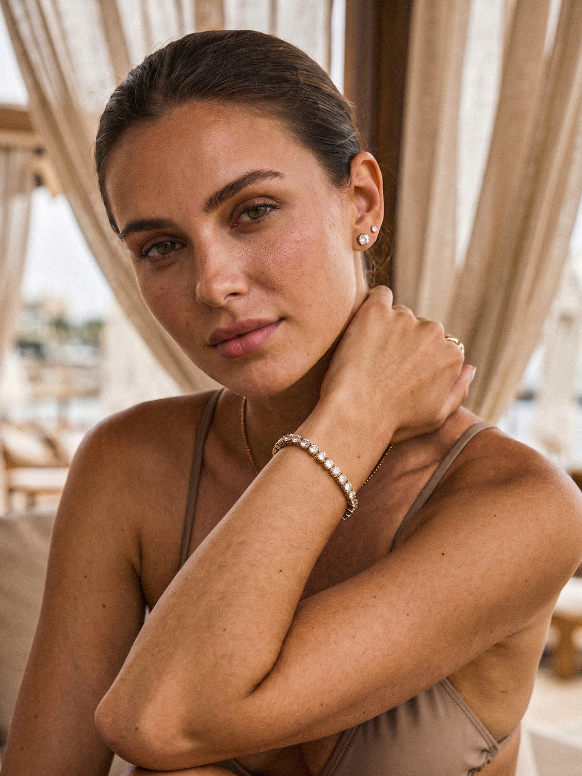 Lina-Zircon Bracelet