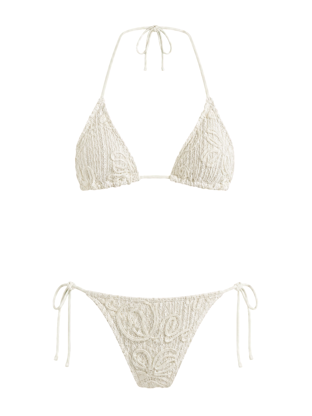 Zara-Lace Tie Bikini