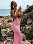 MIRA-CROCHET MAXI DRESS ♥