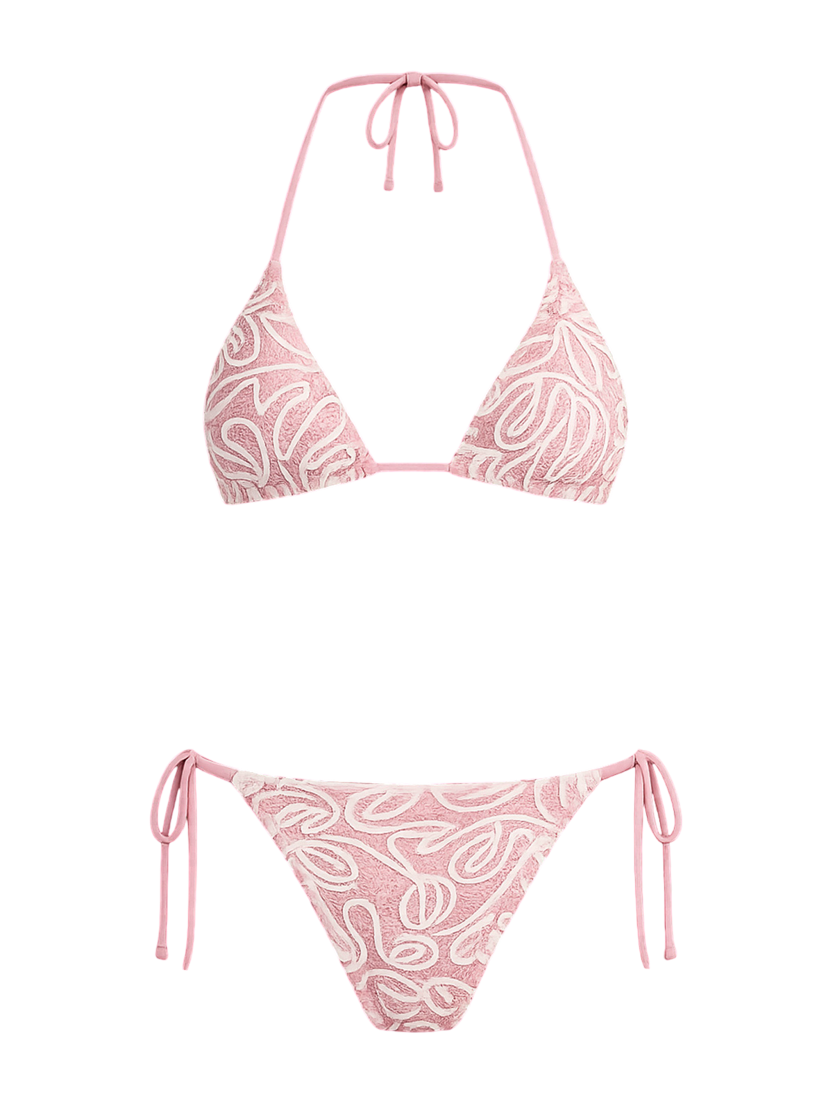Zara-Lace Tie Bikini