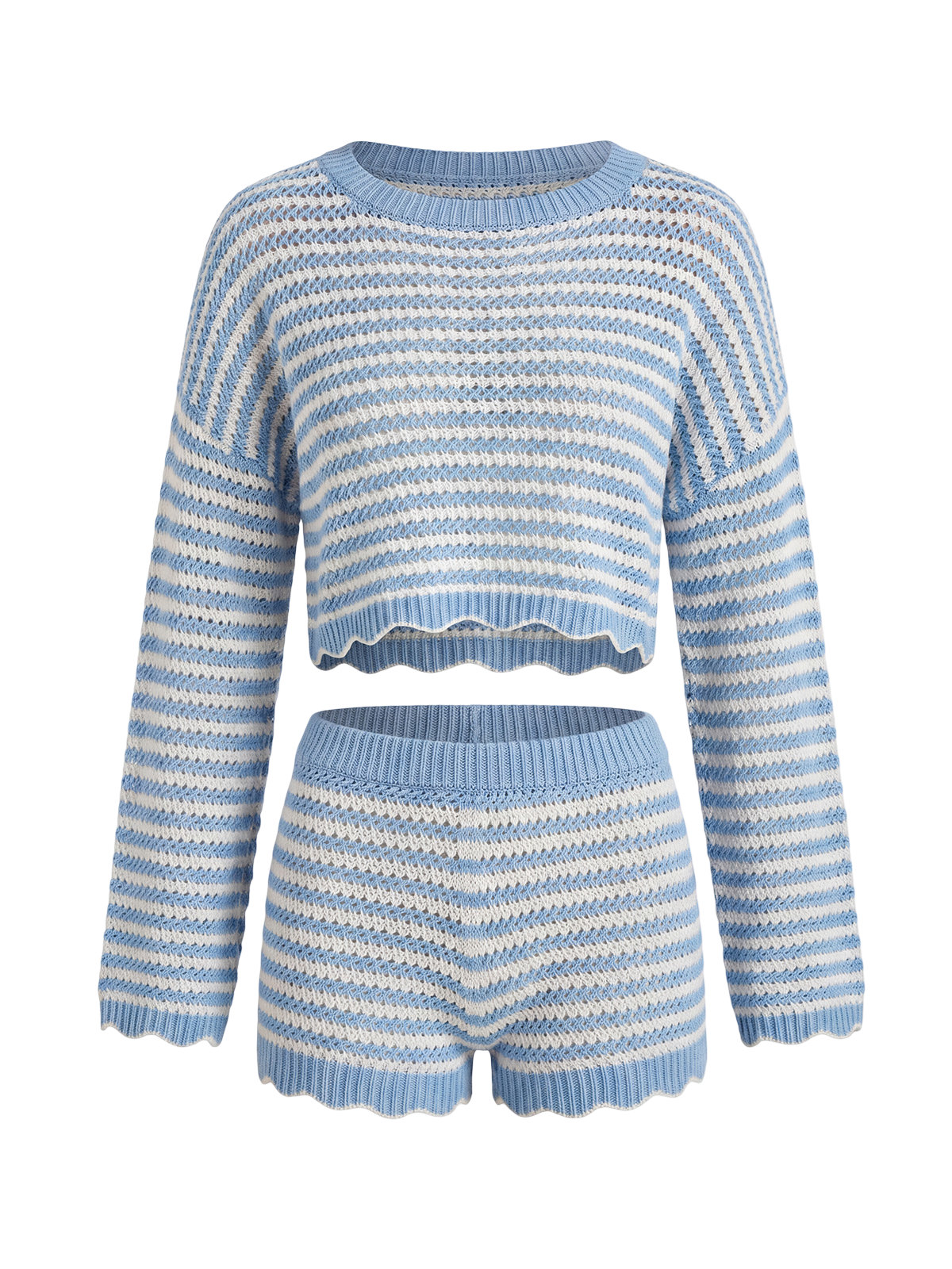 Zina-Knit Short Set