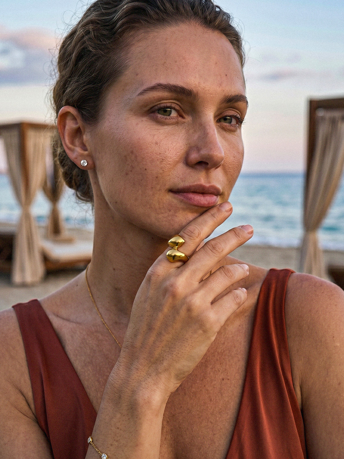 Zafira-Heart Ring