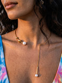 ELIN-MODERN PEARL NECKLACE