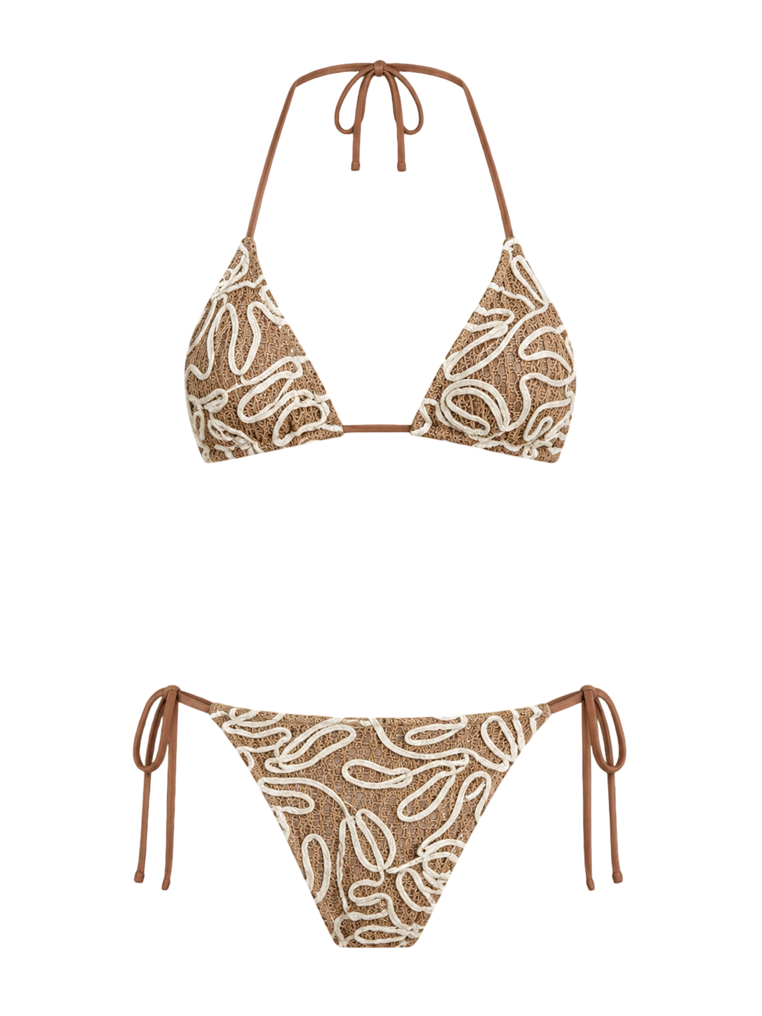 Zara-Lace Tie Bikini