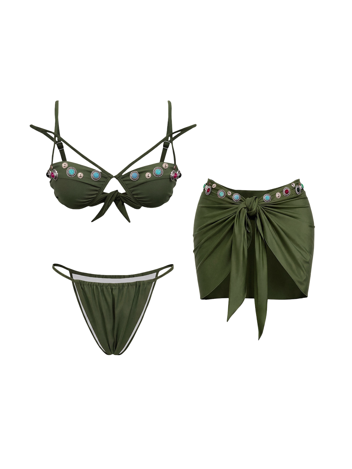 Naya-3P Charm Bikini