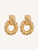Virelle-Twist Hoops