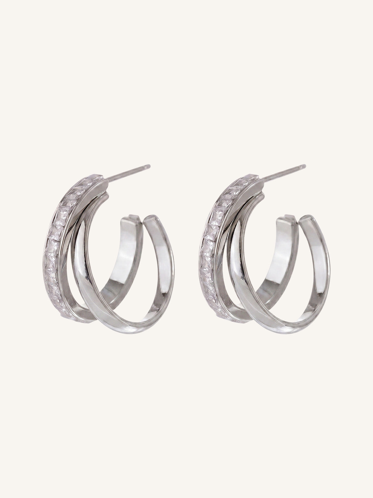 Virelle-Twist Hoops
