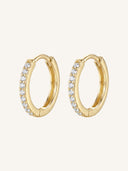 Lina-Crystal Hoops