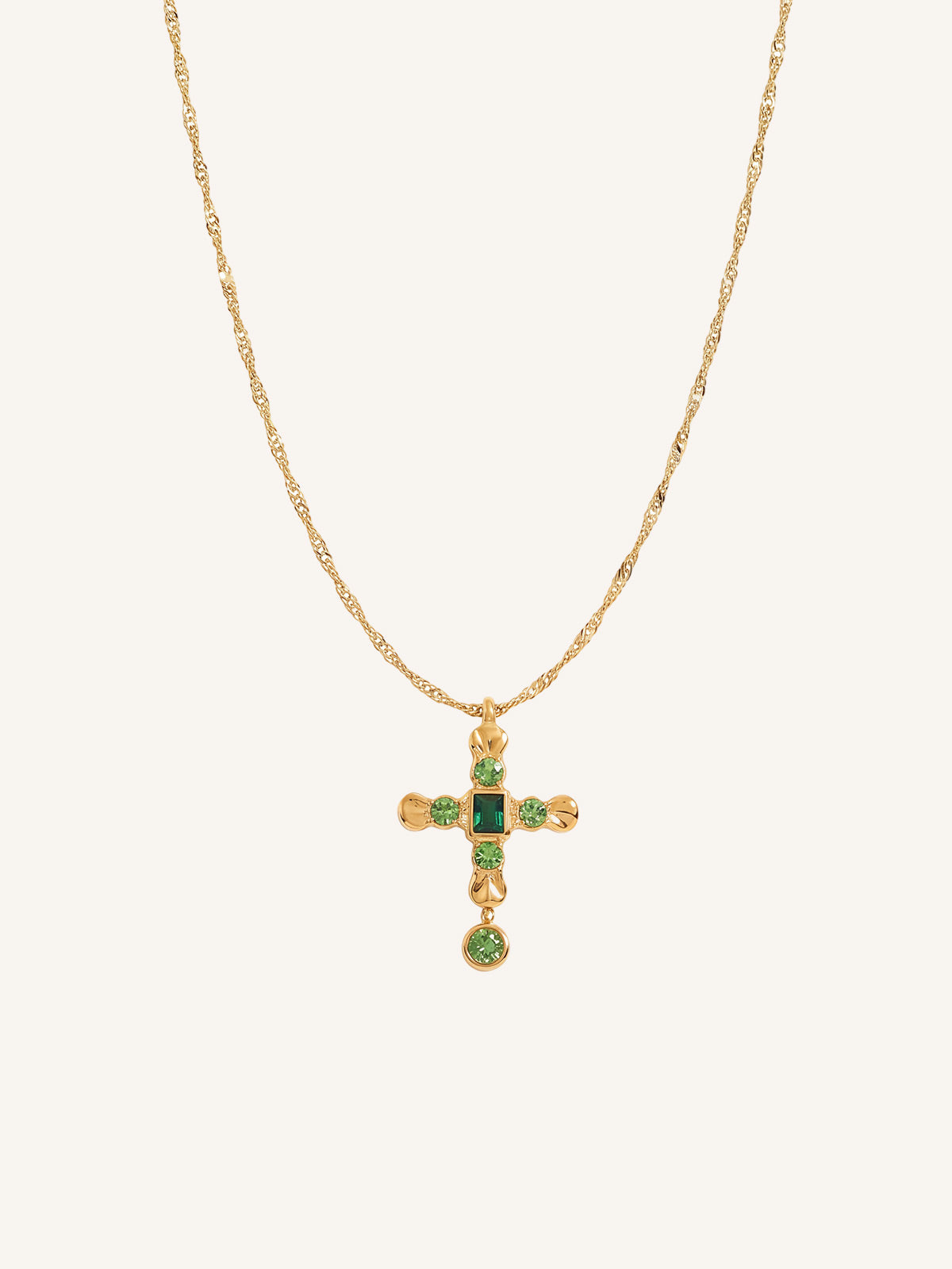 Eva-Emerald Cross