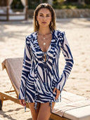 Coastal Ruffle Dress
