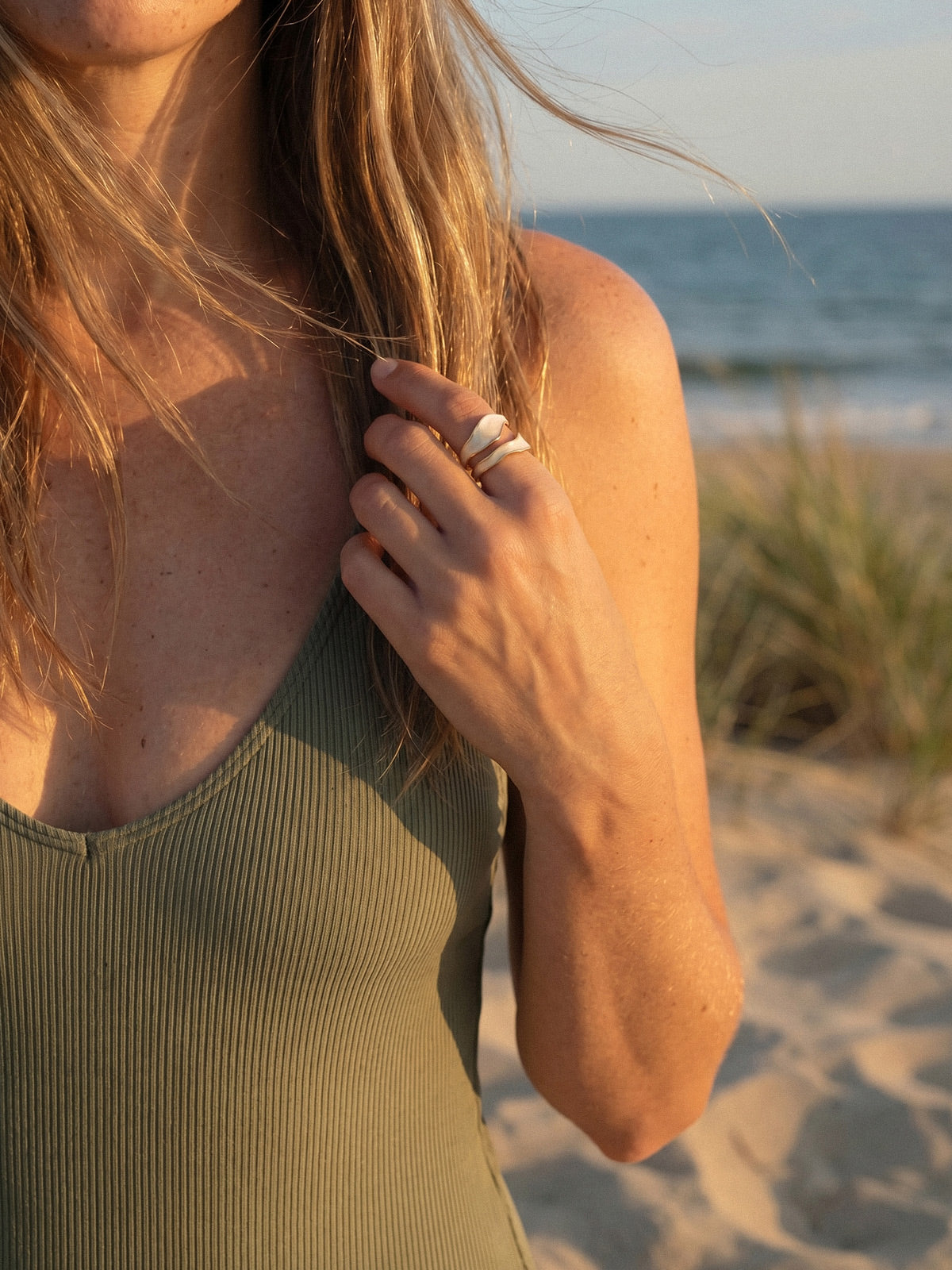 Mara-Perl Sculpt Ring