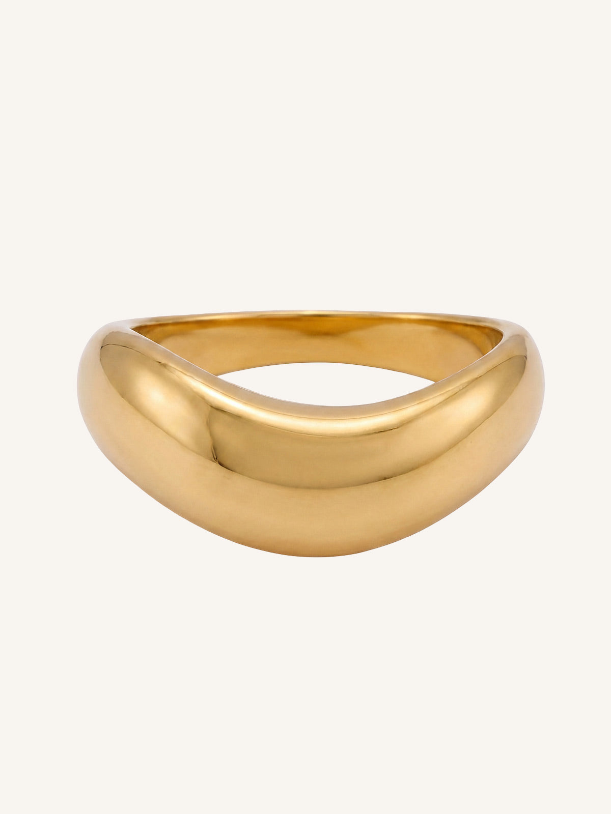 Sena-Bold Dome Ring
