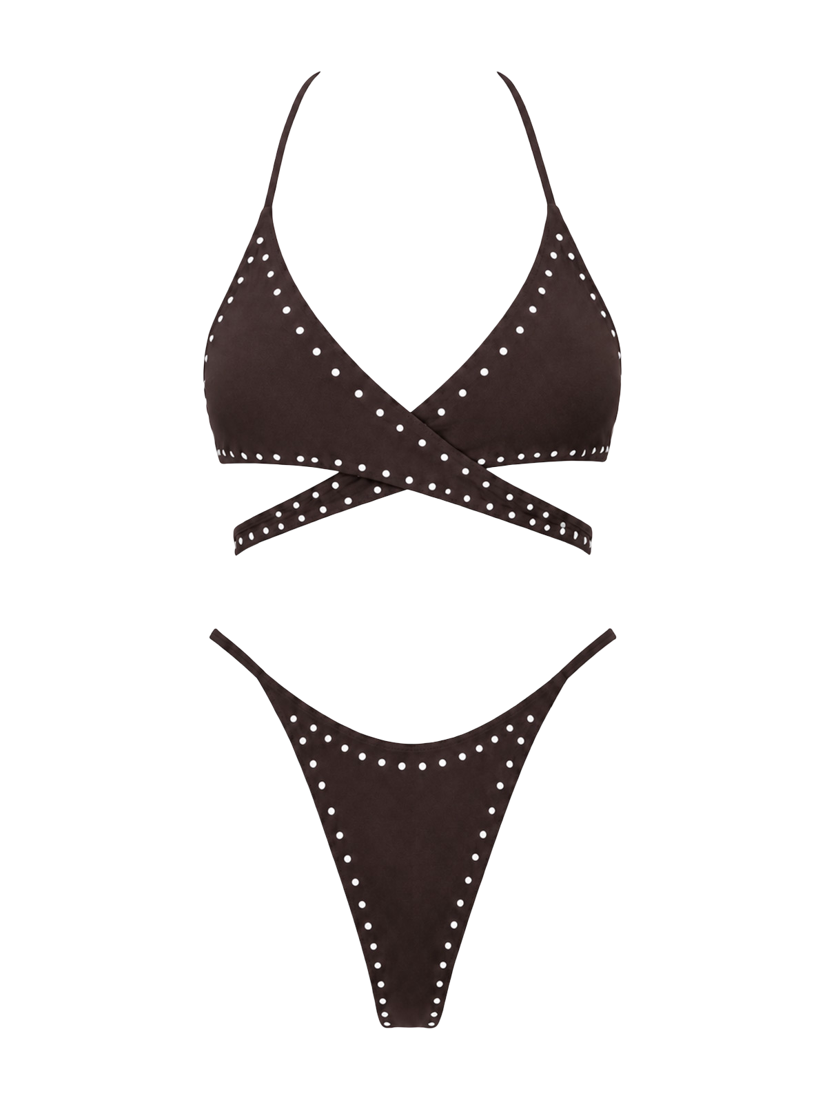 Luxe Studded Bikini Set