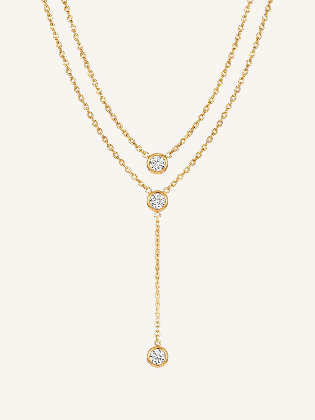 Aylin-Spark Drop Necklace