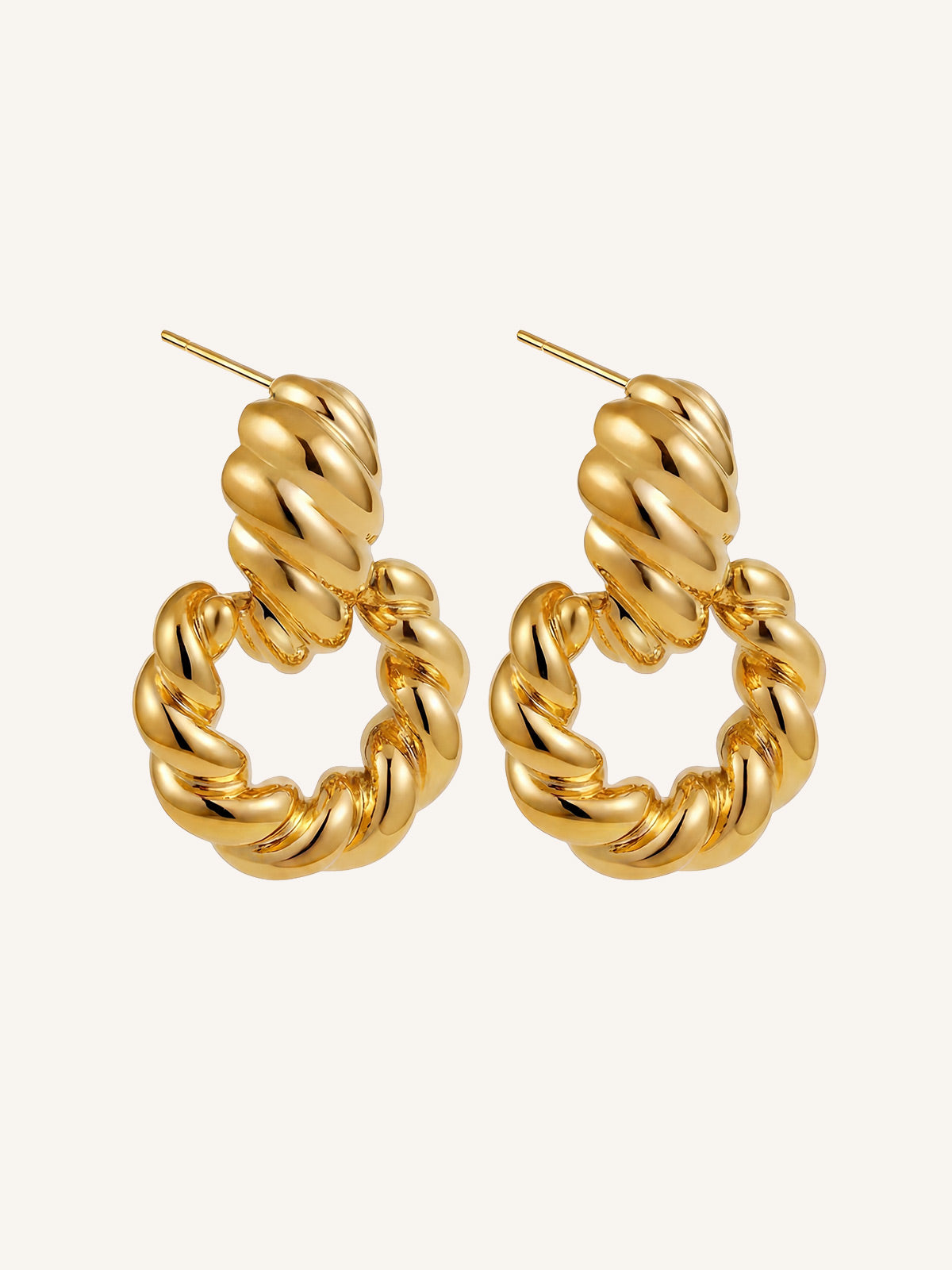 Elva–Twist Luxe Earrings