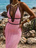 MIRA-CROCHET MAXI DRESS ♥