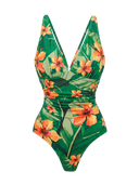 Mira-Floral Wrap Suit ♥