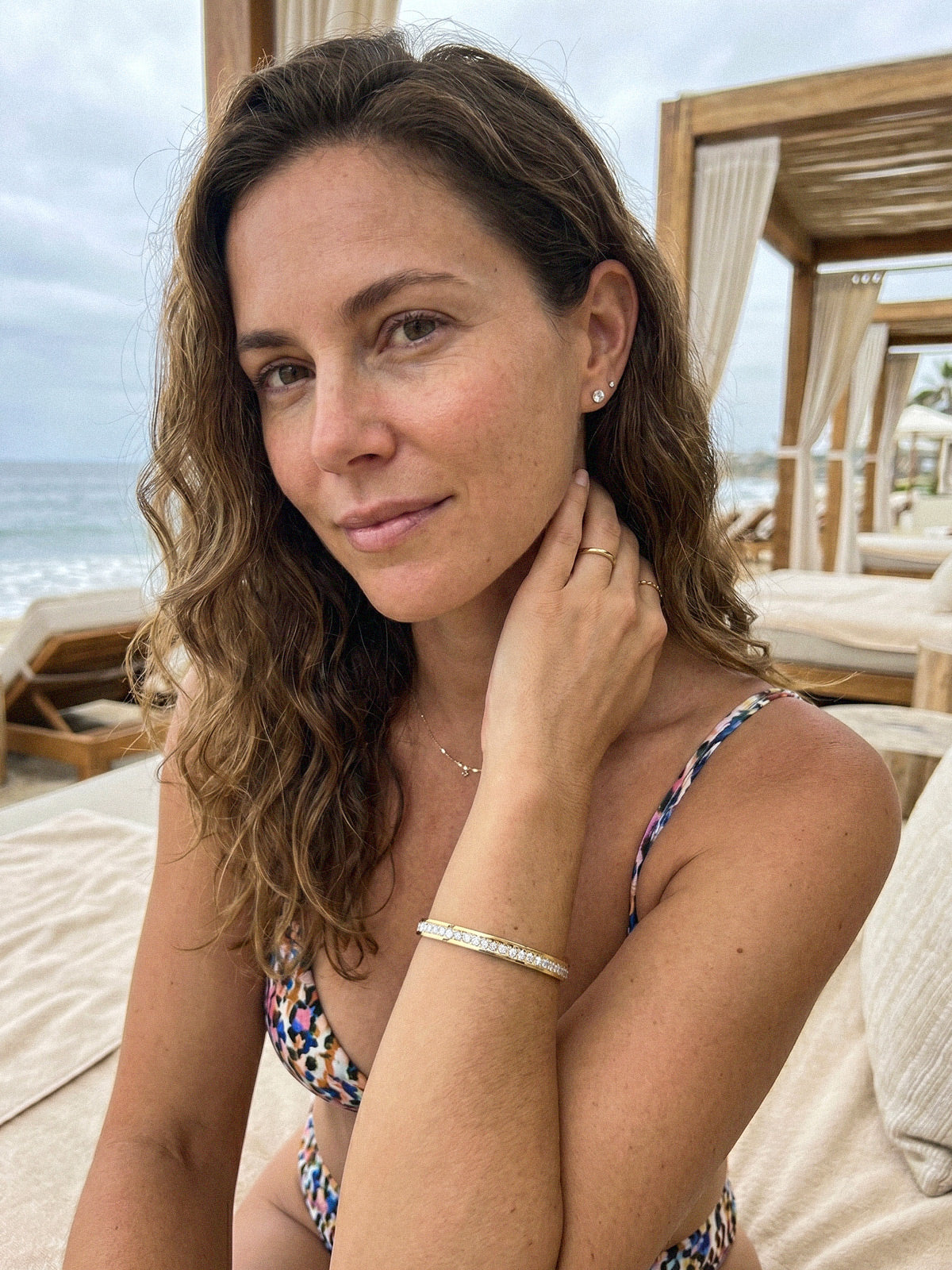 Lina-Crystal Cuff